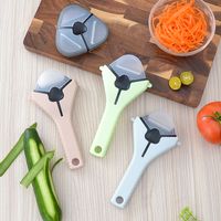 Simple Style Solid Color PP Stainless Steel Peeler 1 Piece main image 5