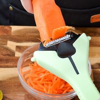 Simple Style Solid Color PP Stainless Steel Peeler 1 Piece main image 2