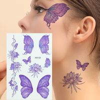 Butterfly Craft Paper Tattoos & Body Art 1 Piece main image 3