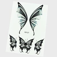 Butterfly Craft Paper Tattoos & Body Art 1 Piece sku image 3
