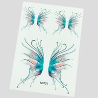 Butterfly Craft Paper Tattoos & Body Art 1 Piece sku image 7
