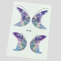 Butterfly Craft Paper Tattoos & Body Art 1 Piece sku image 5