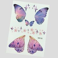 Butterfly Craft Paper Tattoos & Body Art 1 Piece sku image 8