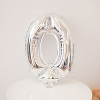 Simple Style Number Aluminum Film Party Festival Balloons sku image 11