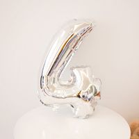 Simple Style Number Aluminum Film Party Festival Balloons sku image 15