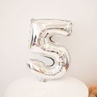 Simple Style Number Aluminum Film Party Festival Balloons sku image 16