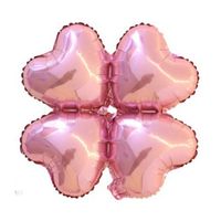 Simple Style Four Leaf Clover Aluminum Film Party Festival Balloons main image 1