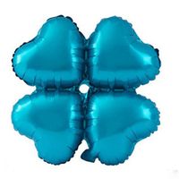 Simple Style Four Leaf Clover Aluminum Film Party Festival Balloons sku image 6