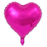 Sweet Simple Style Heart Shape Aluminum Film Party Festival Balloons sku image 9