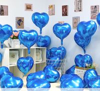 Sweet Simple Style Heart Shape Aluminum Film Party Festival Balloons sku image 3