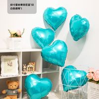Sweet Simple Style Heart Shape Aluminum Film Party Festival Balloons sku image 6