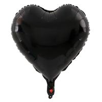 Süss Einfacher Stil Herzform Aluminiumfolie Gruppe Festival Luftballons sku image 12