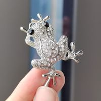 Cartoon Style Animal Alloy Inlay Rhinestones Unisex Brooches sku image 3