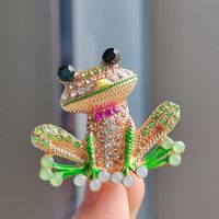 Cartoon Style Animal Alloy Inlay Rhinestones Unisex Brooches sku image 8