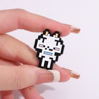 Cartoon Style Cute Cowboy Style Animal Cat Alloy Stamping Stoving Varnish Plating Unisex Brooches main image 3