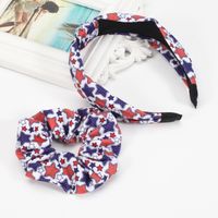 Women's Classic Style American Flag Cloth Printing Hair Band main image 5