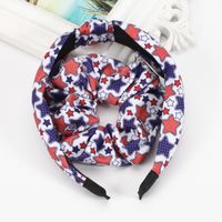 Women's Classic Style American Flag Cloth Printing Hair Band main image 2