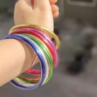 Bijoux En Gros Style Simple Style Classique Couleur Unie Gel De Silice Bracelet main image 6