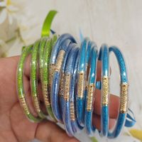 Wholesale Jewelry Simple Style Solid Color Silica Gel Wristband main image 5