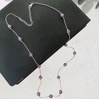 Vintage Style Simple Style Round Arylic Alloy Pearl Women's Necklace main image 9