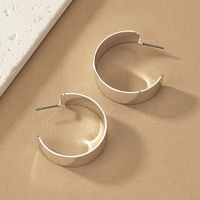 1 Pair IG Style Modern Style Classic Style C Shape Alloy Ear Studs main image 5