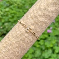 Copper 18K Gold Plated Casual Simple Style Classic Style Plating Inlay Letter Zircon Bracelets main image 9