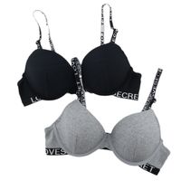 Solid Color Push Up Bra main image 2
