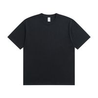 Men's Solid Color Simple Style Round Neck Short Sleeve Loose Men's T-shirt main image 5