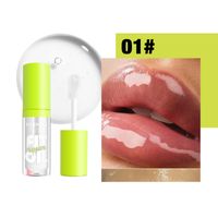 Cute Solid Color Plastic Resin Lip Gloss sku image 1