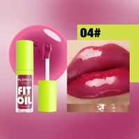 Cute Solid Color Plastic Resin Lip Gloss sku image 4