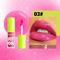 Cute Solid Color Plastic Resin Lip Gloss sku image 3
