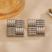 1 Pair Casual Elegant Tropical Solid Color Plating Copper 18K Gold Plated Ear Studs main image 7