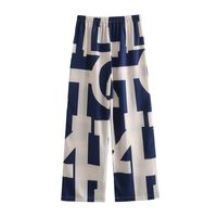 Holiday Daily Women's Streetwear Letter Polyester Printing Contrast Binding Pants Sets Pants Sets main image 4