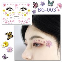 Lady Butterfly Pet Tattoos & Body Art 1 Piece sku image 78