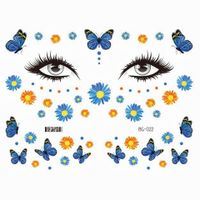 Dame Papillon Animaux Tatouages & Art Corporel 1 Pièce sku image 97