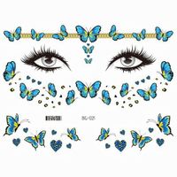 Dame Papillon Animaux Tatouages & Art Corporel 1 Pièce sku image 96