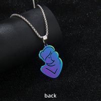 IG Style Modern Style Human 201 Stainless Steel Mother'S Day Unisex Pendant Necklace main image 5