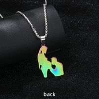 IG Style Modern Style Human 201 Stainless Steel Mother'S Day Unisex Pendant Necklace main image 6