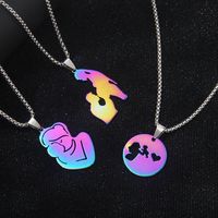IG Style Modern Style Human 201 Stainless Steel Mother'S Day Unisex Pendant Necklace main image 1