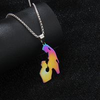 IG Style Modern Style Human 201 Stainless Steel Mother'S Day Unisex Pendant Necklace main image 8
