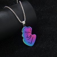 IG Style Modern Style Human 201 Stainless Steel Mother'S Day Unisex Pendant Necklace main image 9