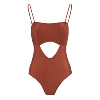 Women's Sexy Solid Color 2 Pieces Set One Piece Swimwear main image 3