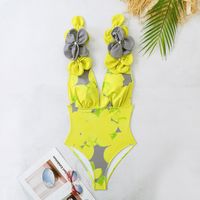Women's Sexy Ditsy Floral 2 Pieces Set One Piece Swimwear main image 5