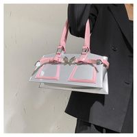 Women's Medium Pu Leather Butterfly Streetwear Zipper Handbag main image 4