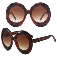 Exaggerated Streetwear Geometric Pc Round Frame Full Frame Glasses main image 4