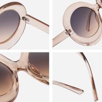 Exaggerated Streetwear Geometric Pc Round Frame Full Frame Glasses main image 3