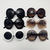 Exaggerated Streetwear Geometric Pc Round Frame Full Frame Glasses main image 2