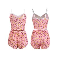 Women's Elegant Sexy Printing Shorts Sets Home Sleeping Sexy Lingerie main image 2