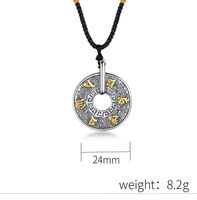 Hip-Hop Retro Cartoon 304 Stainless Steel Plating 18K Gold Plated Men's Pendant Necklace main image 2