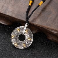 Hip-Hop Retro Cartoon 304 Stainless Steel Plating 18K Gold Plated Men's Pendant Necklace main image 3